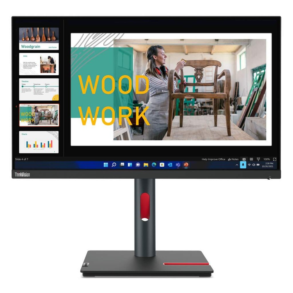 Monitor Lenovo ThinkVision P24q-30 čierny Monitor Lenovo ThinkVision P24q-30 čierny