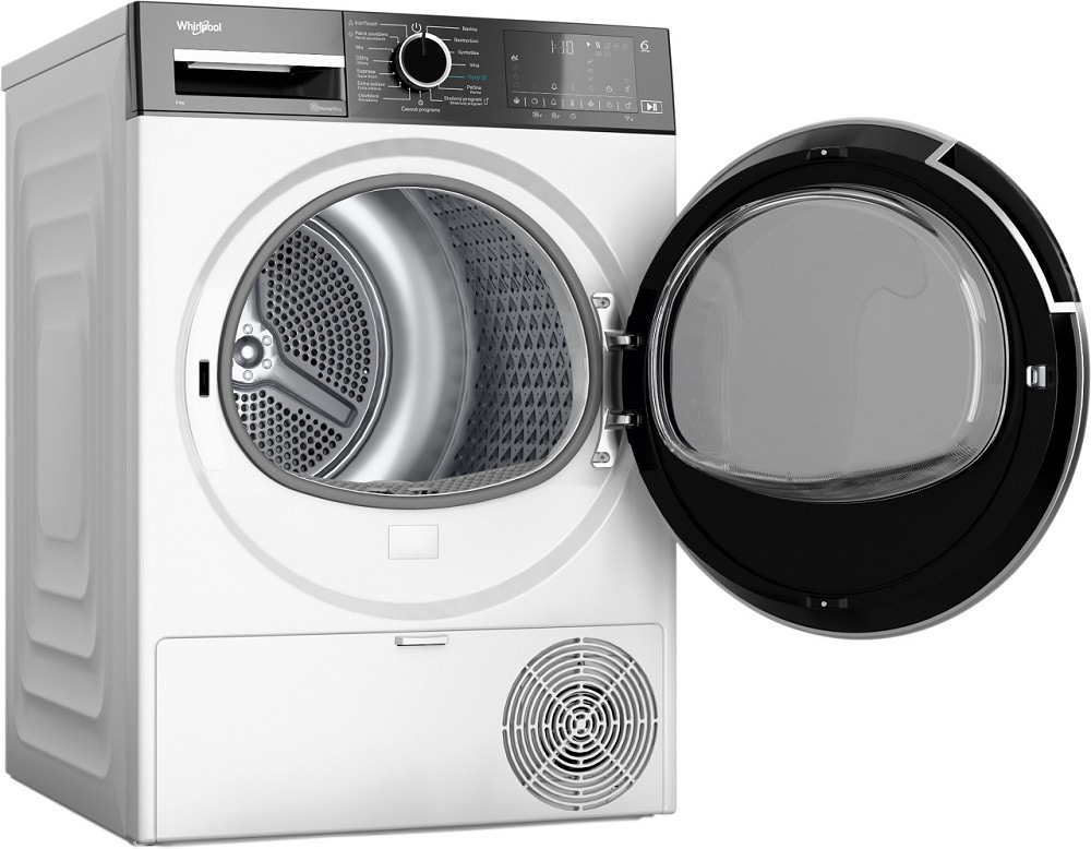 Sušička bielizne Whirlpool C WD 85M WBS CZ biela Sušička bielizne Whirlpool C WD 85M WBS CZ, trieda hlučnosti A