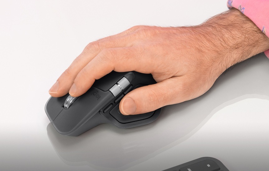 Myš Logitech MX Master 4 grafitová farba