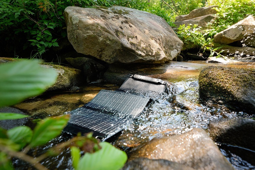 Solárny panel EcoFlow v rieke