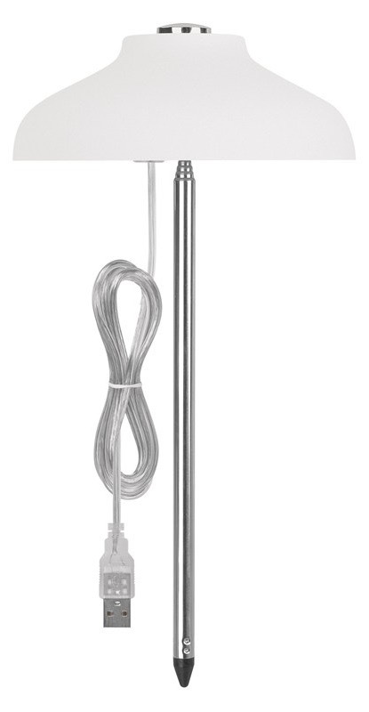 Lampa EMOS s výkonom 5 W na pestovanie rastlín, biela farba