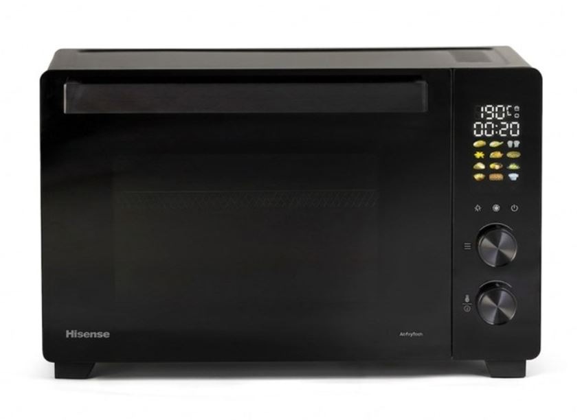 Mini rúra Hisense HOM30AF AirFry, čierna farba