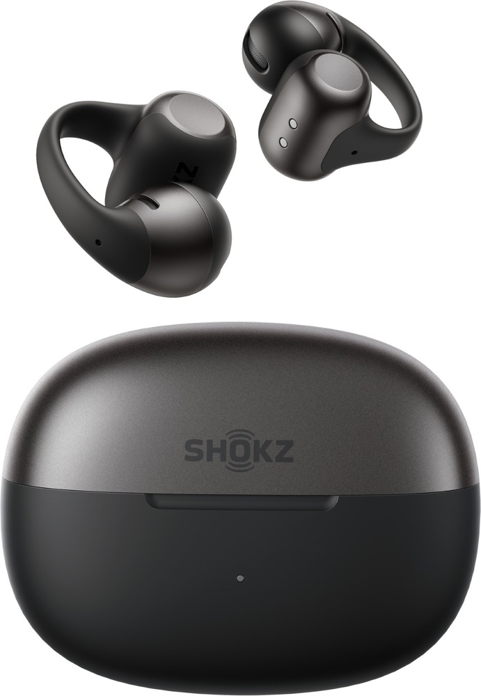 TWS slúchadlá Shokz OpenDots 2, čierna farba