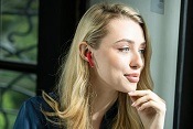 Slúchadlá Defunc True Go Slim červená Defunc True Go Slim