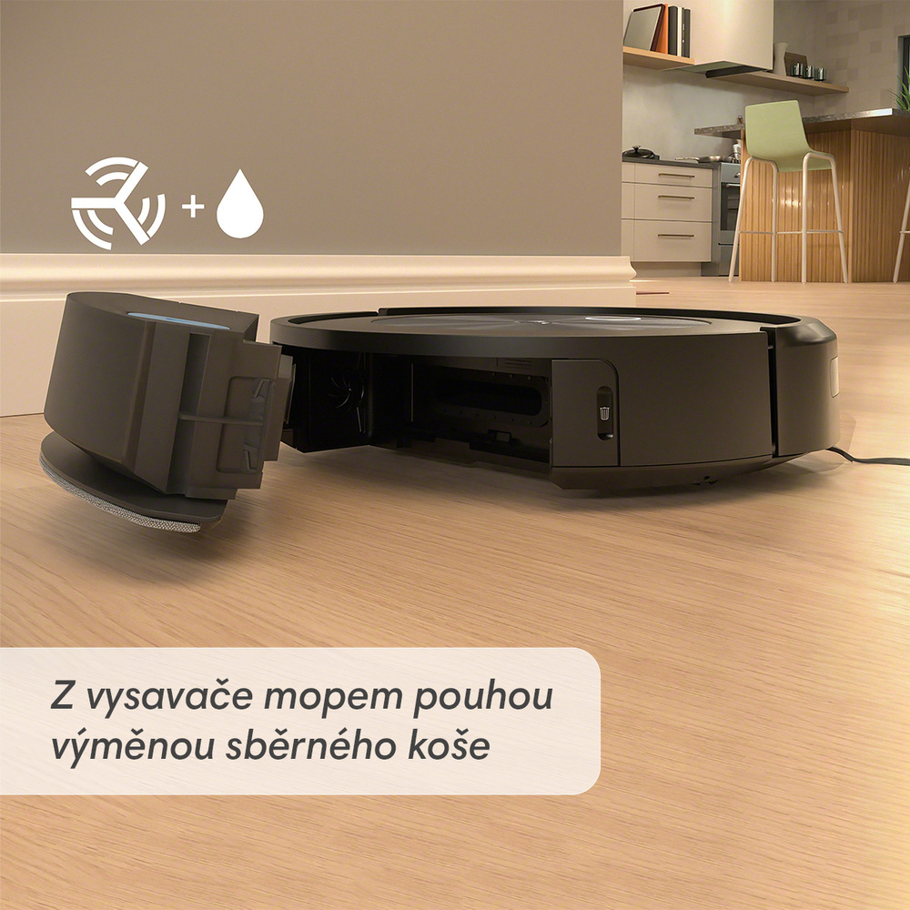 Robotický vysávač iRobot Roomba Combo j5 (PH Amethyst)