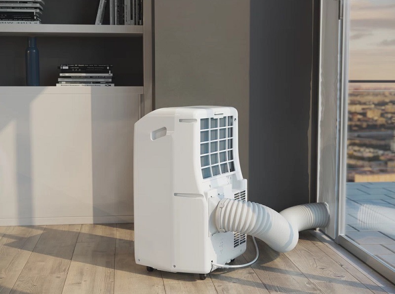 Mobilná klimatizácia Whirlpool PACF212CO W biela Mobilná klimatizácia Whirlpool PACF212CO W, terasa, obývačka