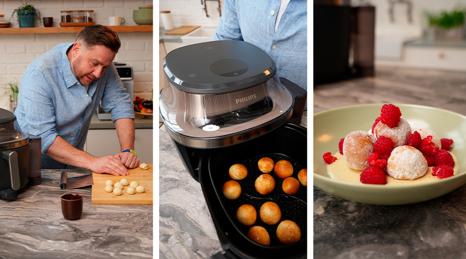 Fritéza teplovzdušná Philips Airfryer 5000 series 7,2 l, NA547/07 čierna Jan Punčochář doporučuje horkovzdušnou fritézu Philips Airfryer 5000 series