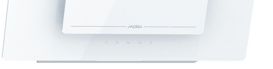 Odsávač pár Mora OV 686 GW nerez/sklo Odsávač pár Mora OV686GW, ovládací panel