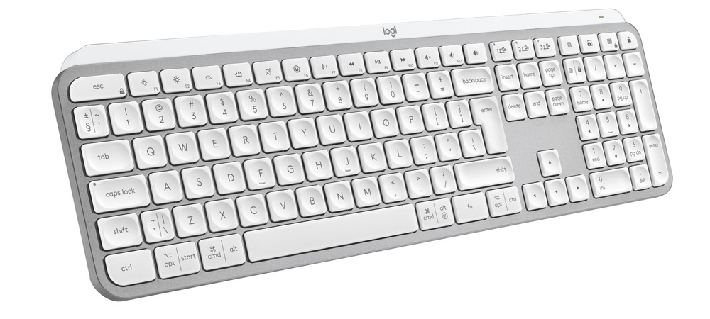 Klávesnica Logitech MX Keys S, US layout sivá
