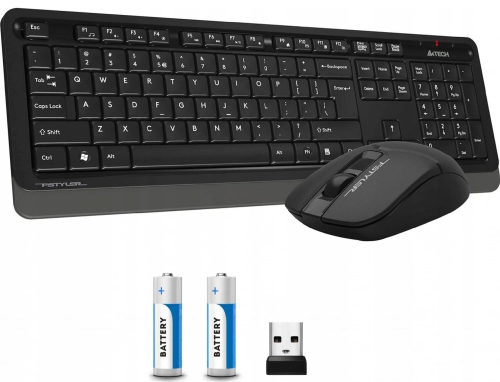 Klávesnica s myšou A4Tech FG1012S čierna Klávesnica s myšou A4Tech FG1012S - čierna