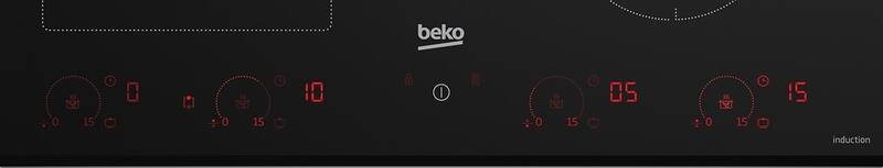 Indukčná varná doska Beko HII64822UFT čierna Varná doska indukcia Beko HII64822UFT, čierna