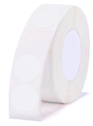 Papierový štítok Niimbot R 14x28mm 220ks Round B pre D11 a D110 biely