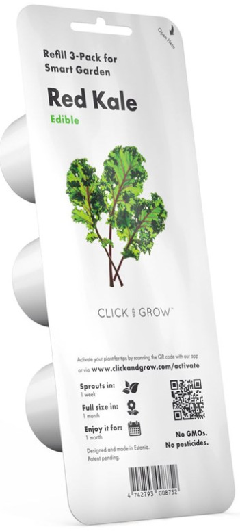 Semienka Click and Grow Červený kel - 3 ks