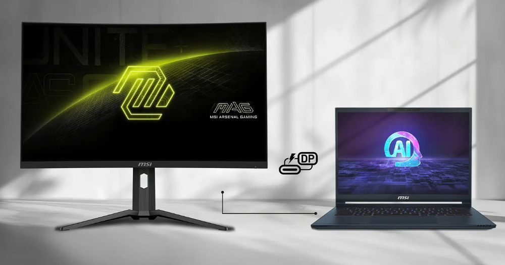 Herný monitor MSI MAG 321CUPDF čierny Herný monitor MSI MAG 321CUPDF čierny