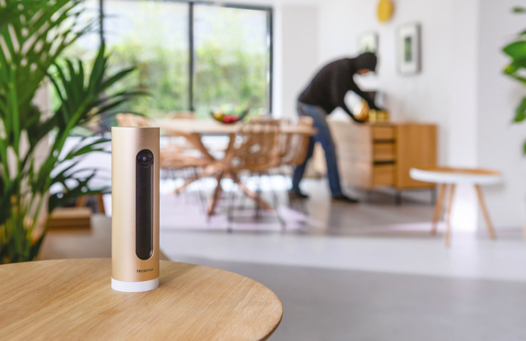 IP kamera Netatmo Smart Indoor - biela/zlatá