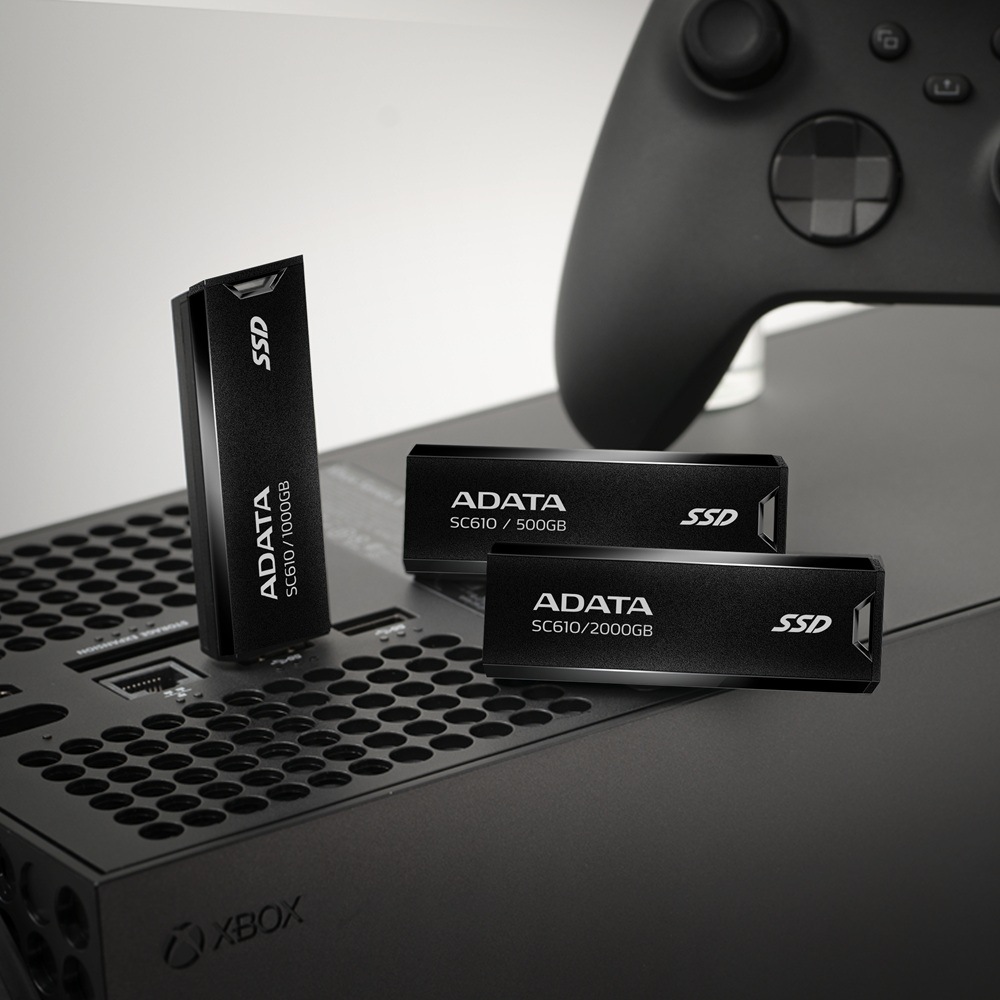 SSD externý ADATA SC610 2TB, USB 3.2 Gen 2 čierny SSD externý ADATA SC610 vhodný aj pre konzoly