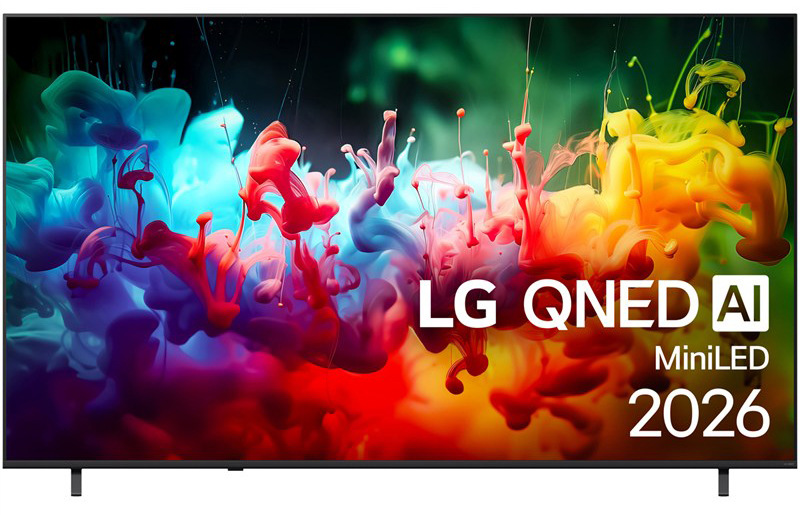 Smart TV LG 85QNED70B s inteligentnými funkciami, čierna farba