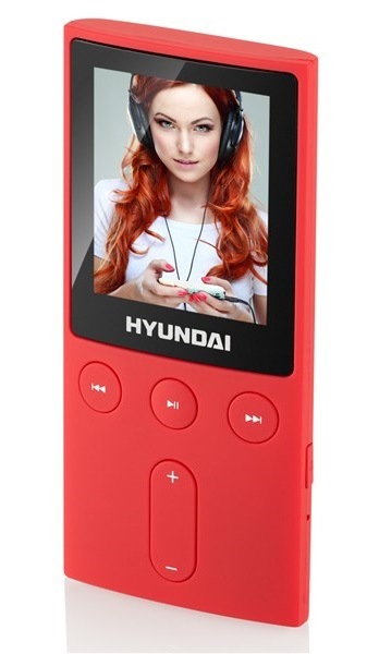 MP3 prehrávač Hyundai MPC 501 GB4 FM R červený
