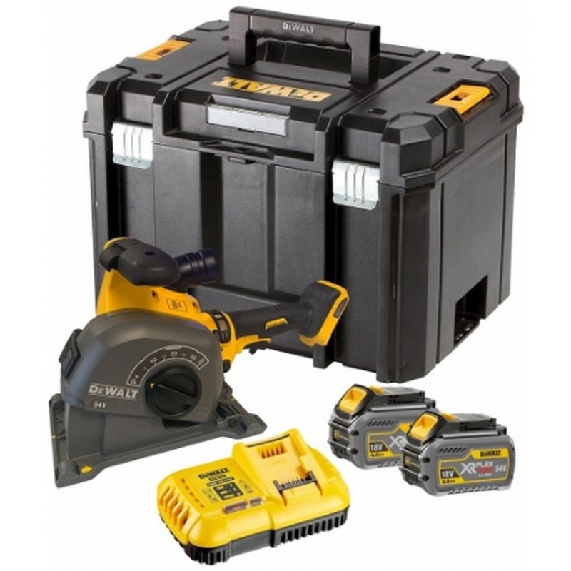 Fréza drážkovacia Dewalt 54V XR Flexvolt DCG200T2 (s baterií)