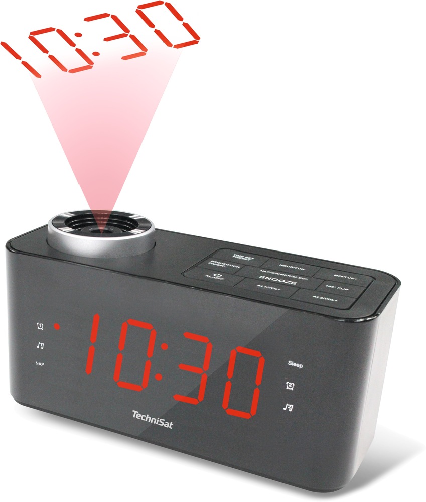 Rádiobudík Technisat Digiclock 3 čierny