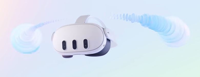 Okuliare pre virtuálnu realitu Meta Quest 3 - 512 GB biele Oculus Quest 3