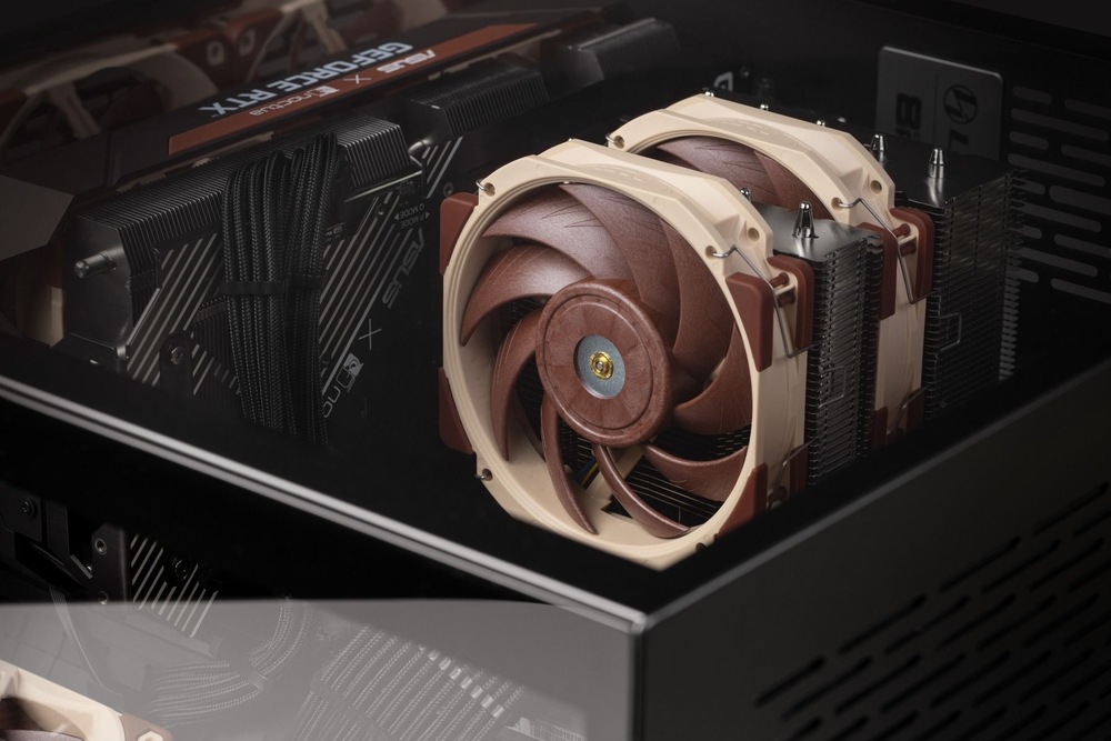 Ventilátor Noctua NF-A12x25r PWM hnedý Ventilátor Noctua NF-A12x25r PWM hnedý