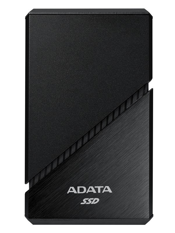 Externý disk ADATA SE920 4TB, USB 4 Type-C, R: 3800/W: 3700MB/s, čierna farba.