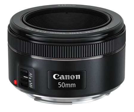 Objektív Canon EF 50 mm f/1.8 STM čierny