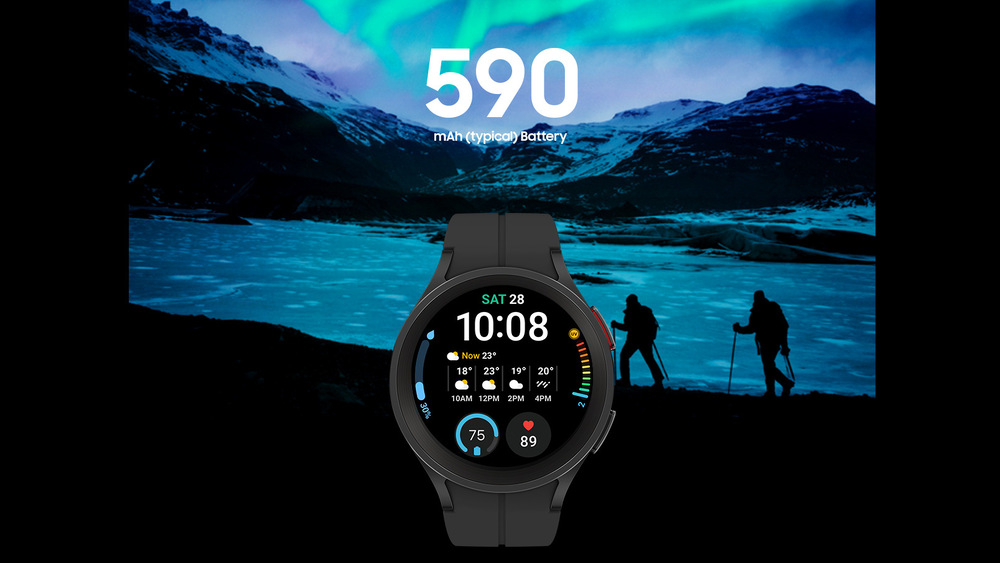 Inteligentné hodinky Samsung Galaxy Watch5 Pro 45mm čierny Inteligentné hodinky Samsung Galaxy Watch5 Pro 45mm čierny