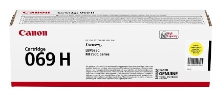 Toner Canon 069YH, 5500 strán žltý