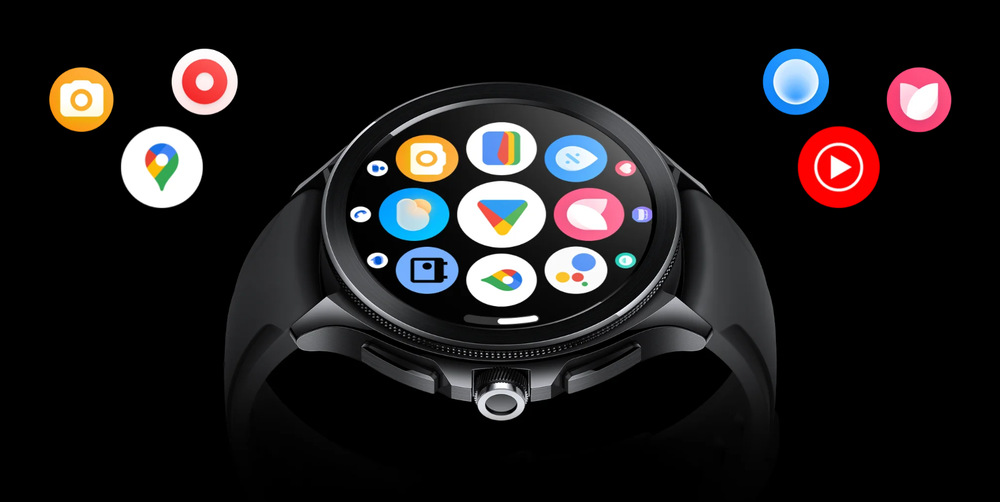 Inteligentné hodinky Xiaomi Watch 2 čierne Inteligentné hodinky Xiaomi Watch 2 čierne