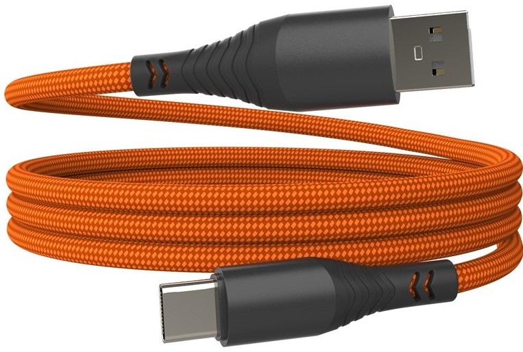 Kábel myPhone Hammer USB/USB-C 65W 1m - oranžový
