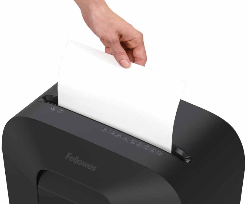 Skartovač Fellowes LX 41 M čierny Skartovač Fellowes LX 41 M čierny