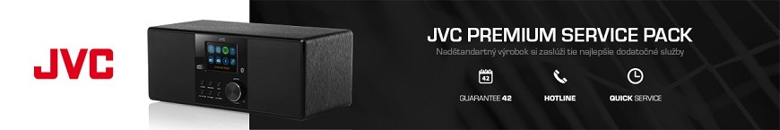 Internetový rádioprijímač s DAB+ JVC RA-E981B čierny Internetový rádioprijímač s DAB+ JVC RA-E981B čierny