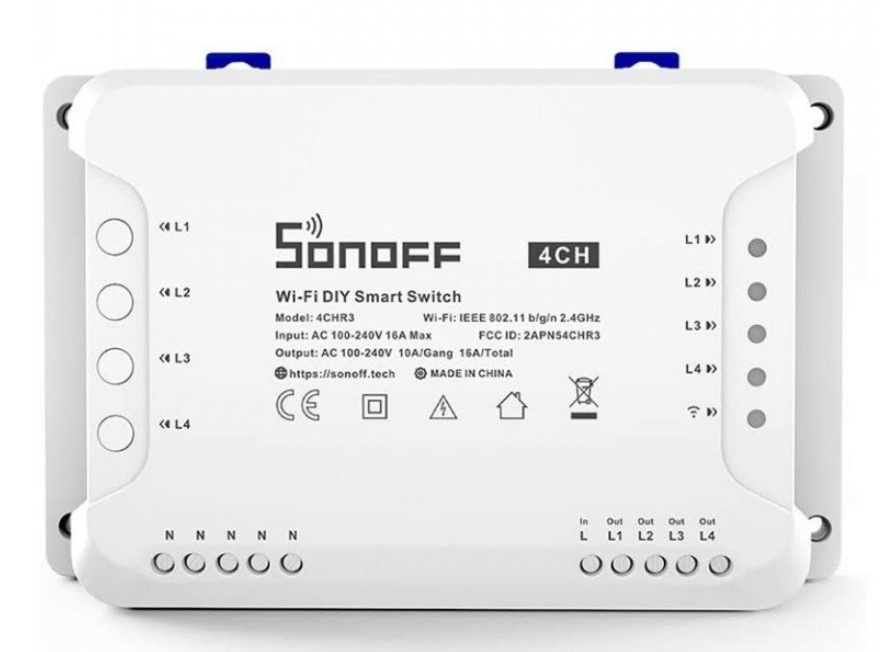 Modul Sonoff Smart switch 4CHR3 Sonoff 4CHR3