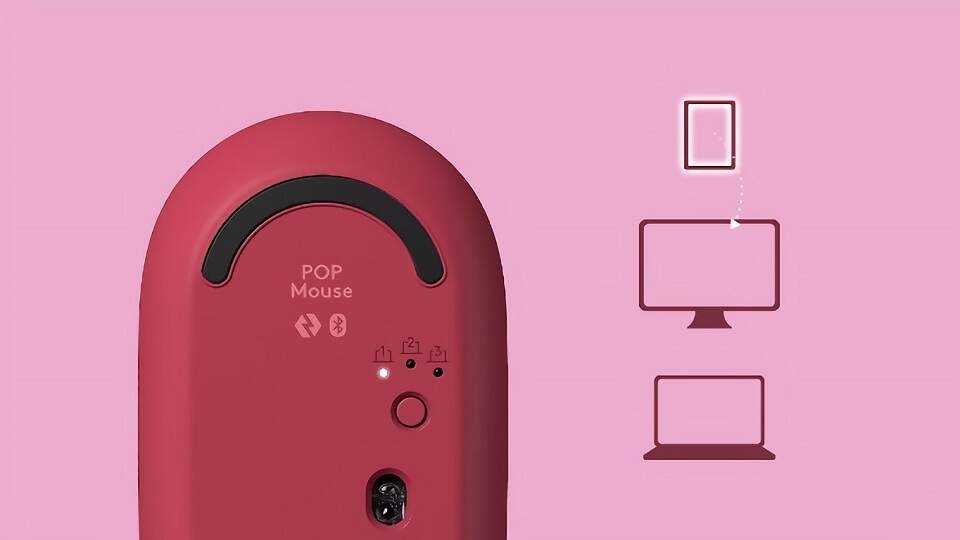 Myš Logitech POP sivá Myš Logitech POP sivá