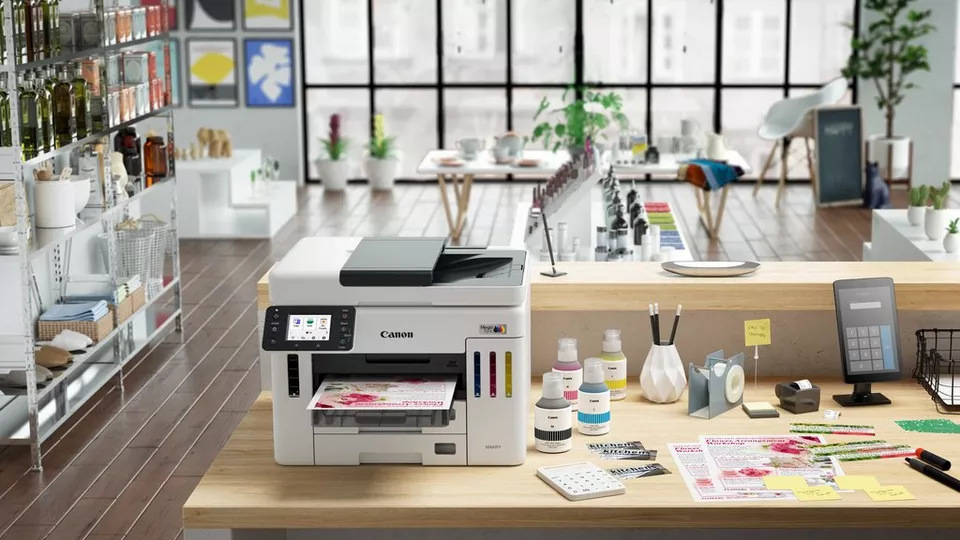 Tlačiareň multifunkčná Canon MAXIFY GX7140 biela Tlačiareň multifunkčná Canon MAXIFY GX7140 biela