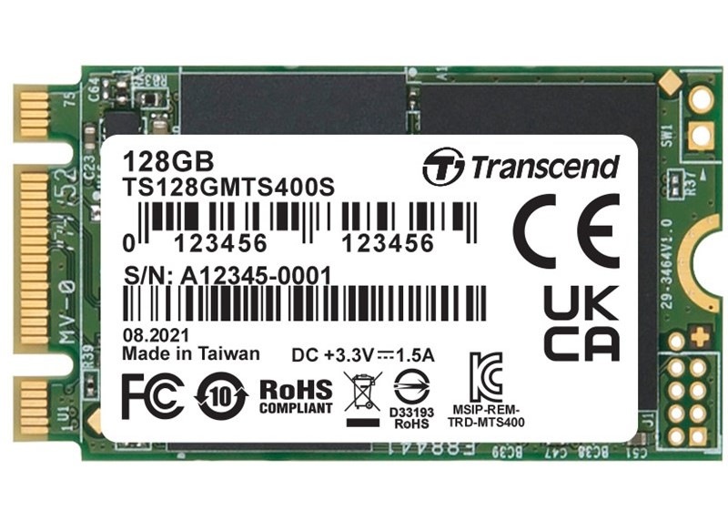 SSD Transcend MTS400S 128GB M.2 2242