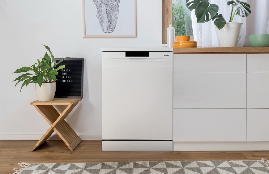 Umývačka riadu Gorenje Essential GS620C10W TotalDry biela Myčka Gorenje GS620C10W, bílá, tichý provoz