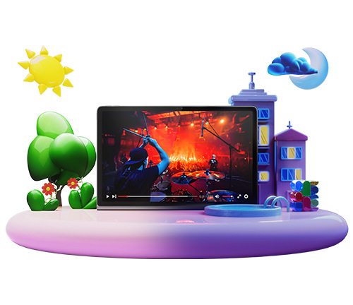 Tablet Lenovo Tab Plus 8 GB / 256 GB sivý