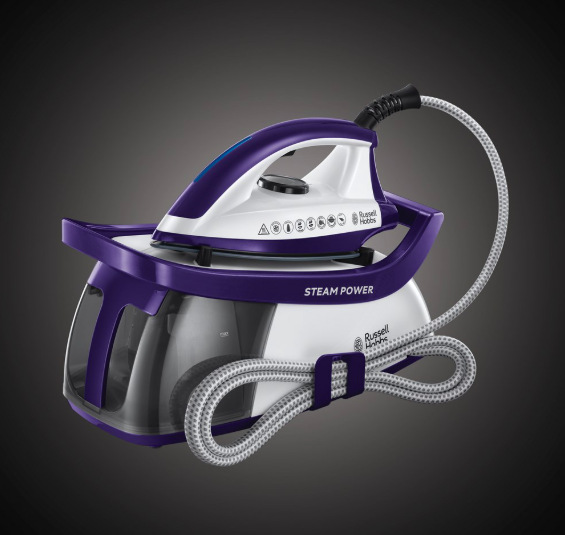 Žehliaci systém RUSSELL HOBBS 24440-56 Steam Power Purple fialová „Žehliaca