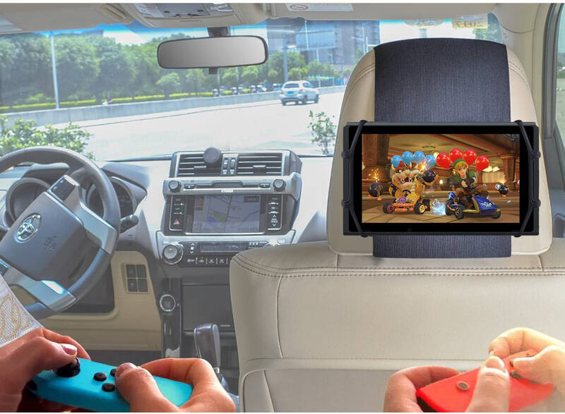 Držiak na tablet WG na opierku čierny