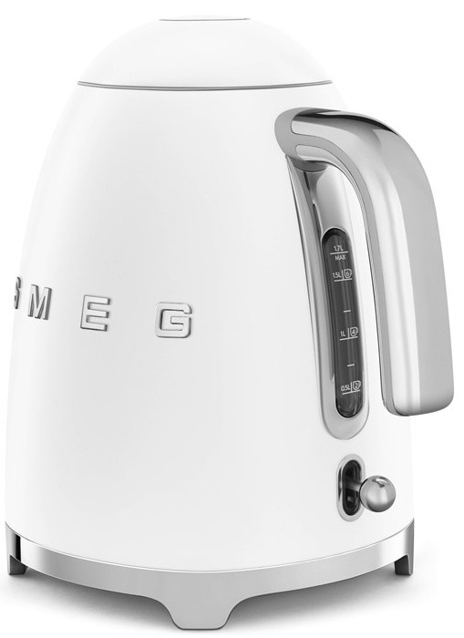 Rýchlovarná kanvica Smeg 50's Retro Style KLF03WHMEU biela Rýchlovarná kanvica Smeg 50's Retro Style KLF03WHMEU biela