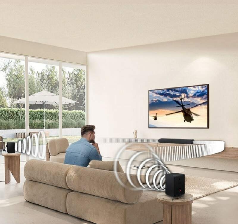 Soundbar Samsung HW-S60D čierny Soundbar Samsung HW-S60D čierny