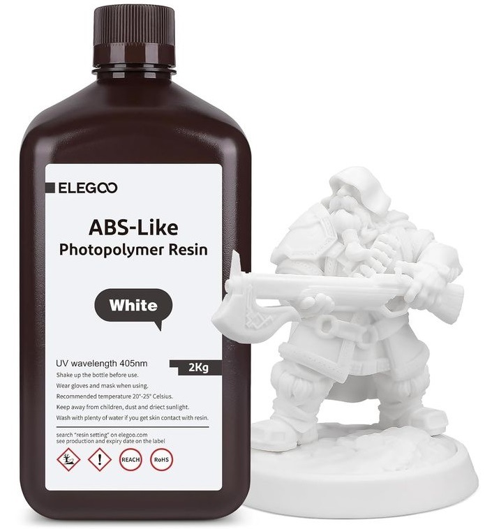 UV resin Elegoo ABS-like 2kg biela UV resin Elegoo ABS-like 2kg biela