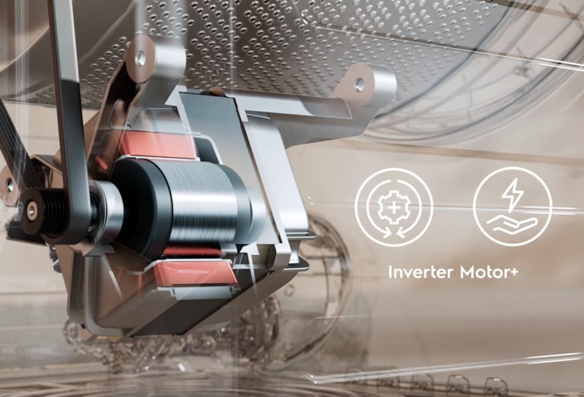 Práčka Electrolux SensiCare 600 EWS6347DC biela Permanentný magnet invertorovej technológie
