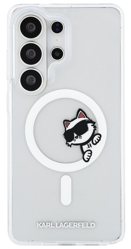 Kryt na mobil Karl Lagerfeld na Samsung Galaxy S26 Ultra, priehľadná farba