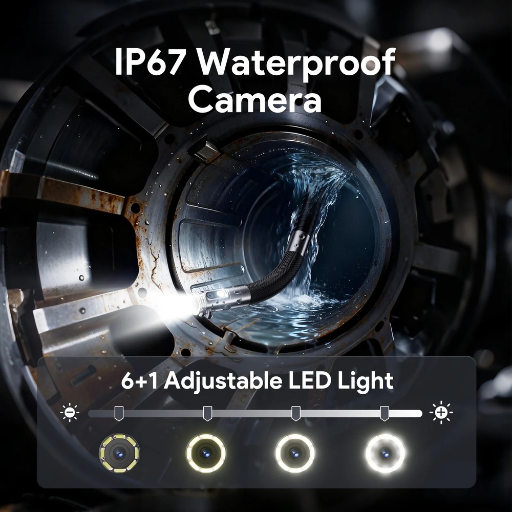 Inšpekčná kamera DEPSTECH DS660SL-1,5 DEPSTECH DS660SL-1,5 je odolná podľa IP67
