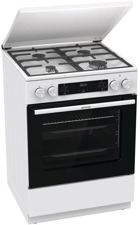 Kombinovaný sporák Gorenje G600 GK6C5WF biely