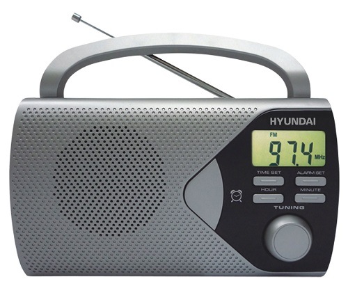 Rádio Hyundai PR 200S, strieborná